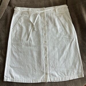 Eddie Bauer Skirt White Size 14